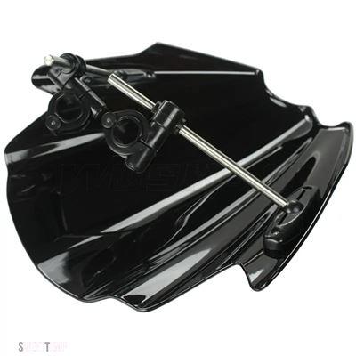 互換品 CB1000R CB300F CB500F CB500X用ストリートバイクフロントスクリーン ホンダ 2008年から2014年 2015年式 ブラック_12