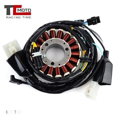 互換品 カワサキ ステーターコイル   KLX250 S/SF D-Tracker 2008年-2014年 21003-0087 エンジンパーツ ジェネレーターマグネトコイル KLX250S KLX250SF_1