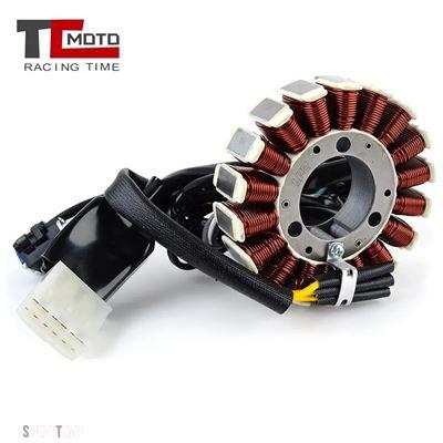 互換品 カワサキ ステーターコイル   KLX250 S/SF D-Tracker 2008年-2014年 21003-0087 エンジンパーツ ジェネレーターマグネトコイル KLX250S KLX250SF_2