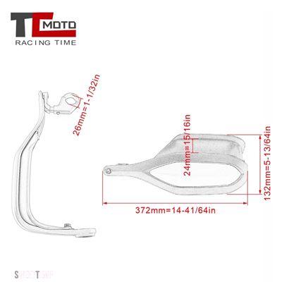 互換品 ホンダ BMW R 1200 GS LC ADV R1200GS LC Adventure F800GS F700GS CRF1000L用ハンドガード ハンドシールド プロテクター ウインドシールド