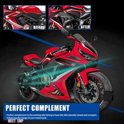 互換品 ホンダ CBR 650 R CBR 650R 2019年-2022年用 CBR650R シートサイドカバー カウルパネル フレームガード インジェクションスポイラー フェアリン