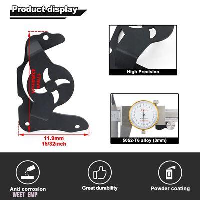 互換品 DR650 DR 650 1996年〜2022年用アクセサリーフロントスプロケットカバーケースセーバープロテクターチェーンガード スズキ_4