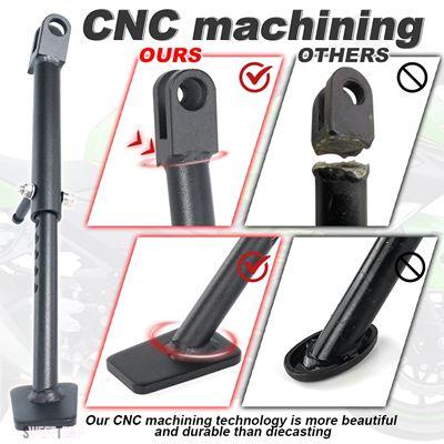 互換品 カワサキ アジャスタブルキックスタンド サイドスタンド 適合車種 Ninja 400 Ex400/e-1 ABS Z400 Z e-1 ABS Ninja 500 Z500 Eliminator 450