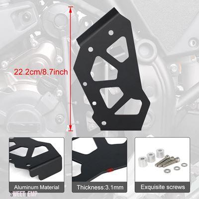 互換品 700 XTZ690 2024年用フロントスプロケットカバーケースセーバープロテクターチェーンガード ヤマハ テネレ 2019年 2020年 2021年 2022年_2