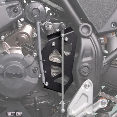 互換品 700 XTZ690 2024年用フロントスプロケットカバーケースセーバープロテクターチェーンガード ヤマハ テネレ 2019年 2020年 2021年 2022年_6
