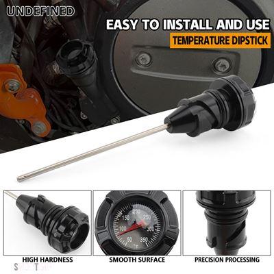 互換品 ハーレー ダビッドソン オイル温度ゲージ オイルプラグ ソフテイル ブレイクアウト FXBRS FXBR Deluxe FLDE Fat Street Bob FXBB用_12