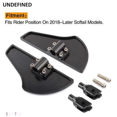 互換品 ハーレー ダビッドソン フロアボード ディファイアンス製フロントフットペグ ソフテイル ファットボーイ スポーツグライド FLSB ストリートファ