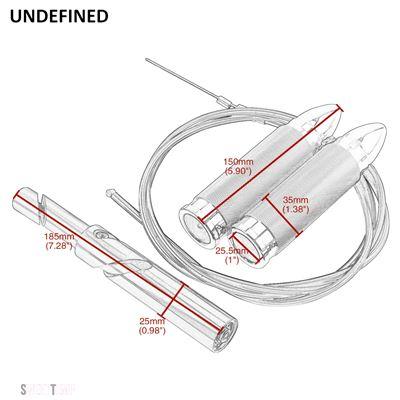 互換品 ヤマハ 内部スロットルスリーブ 1" 25mm 7/8" 22mm ハンドグリップ ハンドルバー ハーレー トライアンフ BSA XS650 チョッパー ボバー用_11