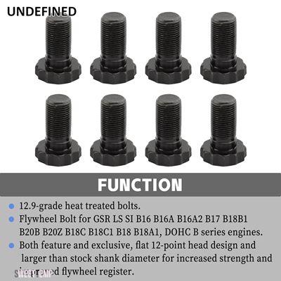 互換品 ホンダ B シリーズエンジン用フライホイールボルトキット GSR LS SI B16 B16A B16A2 B17 B18B1 B20B B20Z B18C B18C1 B18 B18A1 DOHC 自動車部品_4