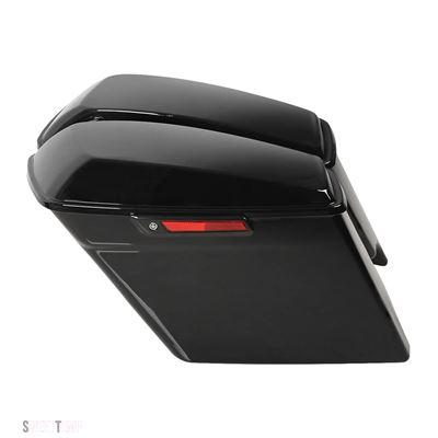 互換品 ハーレー ダビッドソン 4"ストレッチエクステンションサドルバッグ サドルバッグ ツーリング ロードキング ストリートエレクトラグライド 2014年