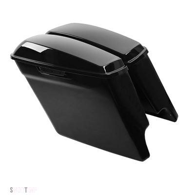 互換品 ハーレー ダビッドソン 4"ストレッチエクステンションサドルバッグ サドルバッグ ツーリング ロードキング ストリートエレクトラグライド 2014年