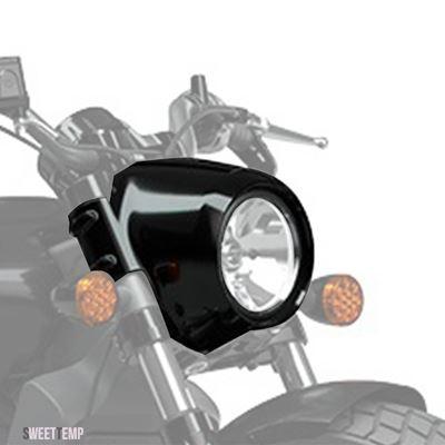 互換品 インディアン フロントヘッドライトフェアリングカバー スカウト 60 2015年〜2022年 オートバイ