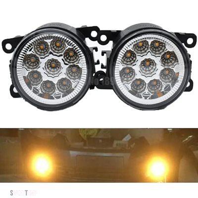互換品 オペル 2個入り 自動 右側+左側 LEDフォグランプランプ カースタイリング H11 ハロゲンランプ 12V バルブアセンブリ ASTRA H ハッチバック 2005_7