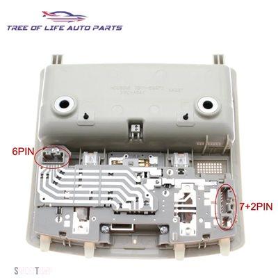 互換品 地図読書ランプ ライトグレー 2010年〜2015年用 マツダ CX9 CX-9 6 TD7569970C75 TD12-69-970H75 TD12-69-970 車用ルーフコンソール_2