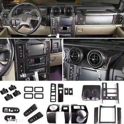 互換品 ハマー H2 2003-2007年用 ABS 車用中央制御ダッシュボード