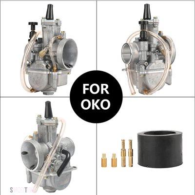 互換品 ヤマハ PWK 21 24 26 28 30 32 34 2T 4T 用パワージェット付きオートバイ用キャブレター ミクニ コース用 ATV クワッド UTV 用_8