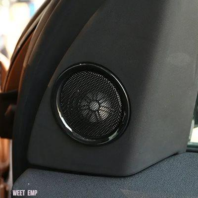 互換品 ランドローバー ディスカバリー スポーツ 2015-2019用 ABS シルバー カーサイドドア オーディオスピーカーカバー 装飾用インテリアカーアクセサ_11