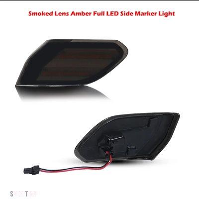 互換品 ジープ ラングラー JL 2018年式以上用 アンバー LED 車フロントフェンダー サイドマーカーライト グラディエーター JT 2020年式以上用 ターンシ_3