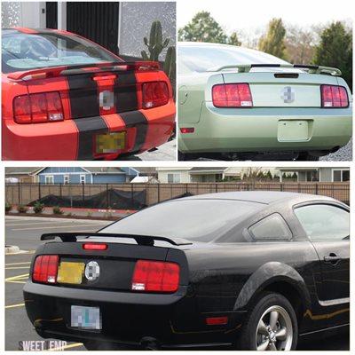 互換品 フォード 1個入り スモーク/レッドレンズ レッド 16 LED 車用ライトバー マスタング 2005 2006 2007 2008 2009用 テールライト_7
