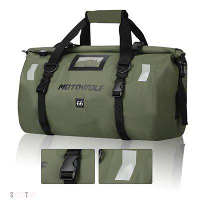 互換品 バイク パーツ オートバイ用ドライバッグ 30L/40L/66L 防水ロールパックバッグ バイク用サドルバッグ サドルパニア ユニバーサルバイク用リアサ