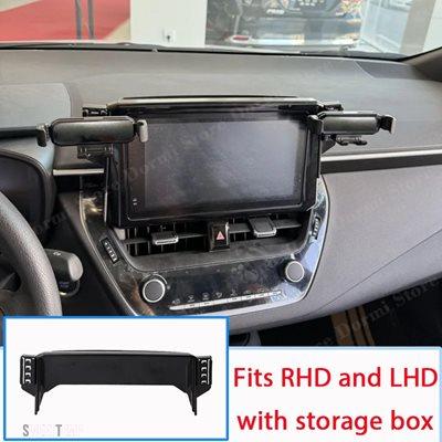 互換品 トヨタ カローラ E210 2022 2021 2020 2019 スクリーン 車載用携帯電話ホルダー GPS ブラケット 重力マウント サポートスタンド アクセサリー_6
