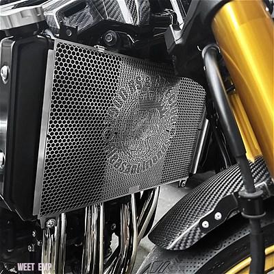 互換品 Z900RS 2021-2024 Z900 SX 2018-2021 ラジエーターコアプロテクター ステンレスラジエータープロテクターカバー カワサキ カフェ ニンジャ1000_6