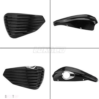 互換品 アクセサリーバッテリーサイドフェアリングカバーハーレー スポーツスター XL1200 XL883 XL 883 1200 フォーティーエイト 2004-2024_3