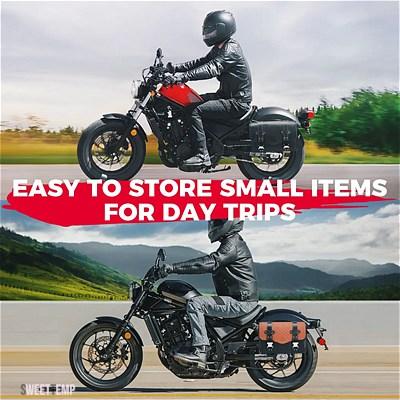 互換品 サドルバッグサイドバッグレトロツールバッグホンダ REBEL 250 300 500 1100 シーシーバーバッグヤマハカワサキ