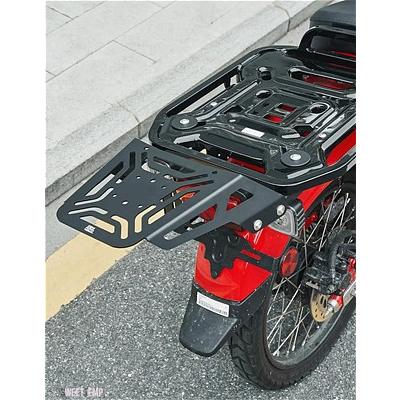 互換品 ホンダ CT125 トレイル 125 ハンターカブ リアラックキャリアキャリア用品センタースタンドフレーム配置ラック_2