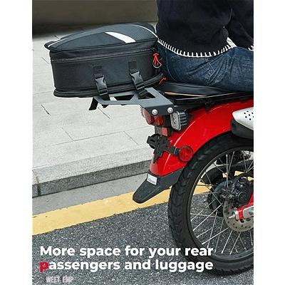 互換品 ホンダ CT125 トレイル 125 ハンターカブ リアラックキャリアキャリア用品センタースタンドフレーム配置ラック_3
