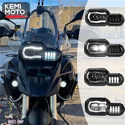 互換品 E マーク承認ヘッドライト BMW F650GS F700GS F800GS ADV F800R ライトフル LED ヘッドライトアセンブリ