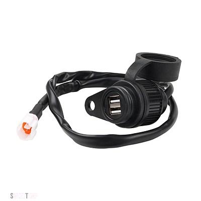 互換品 ヤマハ MT09 SP FZ09 FZ09 MT-09 MT09 2018-2021 2022 2023 2024 アクセサリーデュアル USB チャージャープラグソケットアダプタ_3