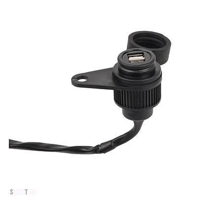 互換品 ヤマハ MT09 SP FZ09 FZ09 MT-09 MT09 2018-2021 2022 2023 2024 アクセサリーデュアル USB チャージャープラグソケットアダプタ_5