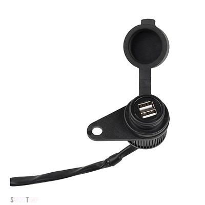 互換品 ヤマハ MT09 SP FZ09 FZ09 MT-09 MT09 2018-2021 2022 2023 2024 アクセサリーデュアル USB チャージャープラグソケットアダプタ_6