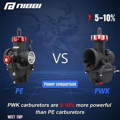 互換品 NIBBI PWK レーシングキャブレター PWK24/26/28/30/32/34/36/38/40 MMキャブレターパワージェットヤマハ カワサキスズキ部品