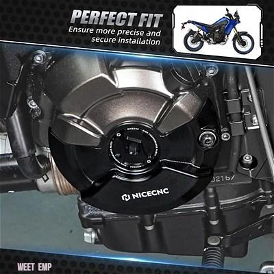 互換品 ヤマハ TENERE 700 XTZ 700 2019-2024 クランクケースカバーガードプロテクター TENERE 700 WORLD RAID 2022-2023 MT-07 XSR700 2018-2020_4