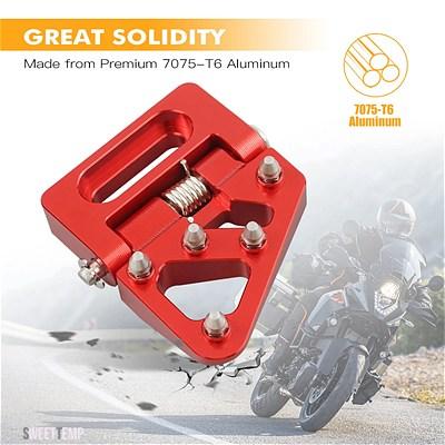 互換品 折りたたみリアブレーキペダルステップチッププレートベータ RR 300 RR-S 250 390 430 450 480 500 X-TRAINER 300 2013-2023 GASGAS KTM SHERCO_9