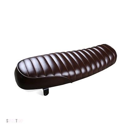 互換品】 レトロシート 64 CM汎用 PU レザークッションカフェ