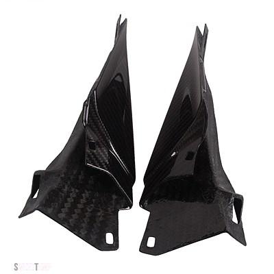 互換品 BMW S1000XR S1000 XR 2015 2016 2017 2018 2019 カーボンサイドパネルフロントサイドフェアリングツイル