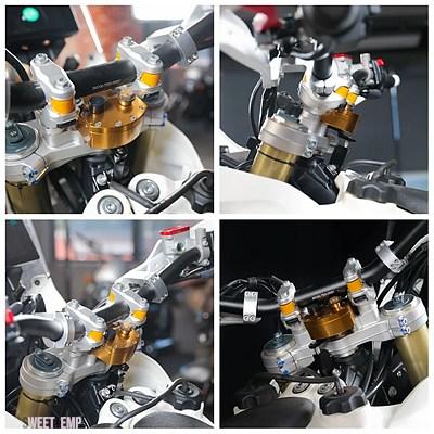 互換品 2024 450RALLY ステアリングダンパースタビライザー KOVE 450 ラリー 2023 リニアステアリングダンパースタビライザー逆安全_3