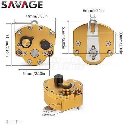互換品 2024 450RALLY ステアリングダンパースタビライザー KOVE 450 ラリー 2023 リニアステアリングダンパースタビライザー逆安全_4