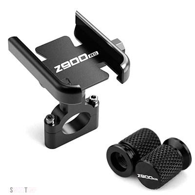 互換品 カワサキ Z900RS カフェ Z900 RS アクセサリーハンドルバー携帯電話ホルダー GPS スタンドブラケット_9
