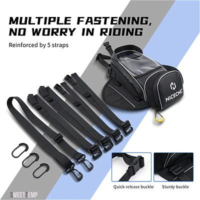 互換品 燃料タンクバッグ防水磁気バイク電話バッグ BMW R1200GS R1250GS KTM デューク 390 ハーレー ダビッドソン_6