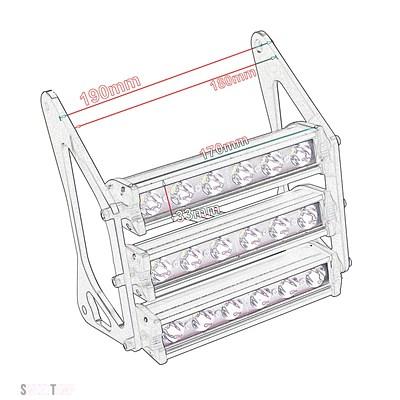 互換品 GROM MSX 125SF MSX125 ヘッドライトヘッドランプライト防水フロントフォークライトランプブラケット付きホンダ ドゥカティヴェノム_16