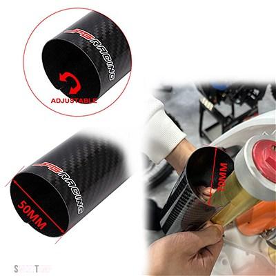 互換品 140-260 MMカーボンフロントフォークショックガードプロテクター KTM EXC SX SXF XC XCF XCW 125 250 350 450 530_14