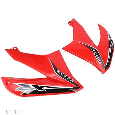 互換品 フロントリアフェンダーサイドカバーフレームガードホンダ XR150L XR 150L ピットダートバイク