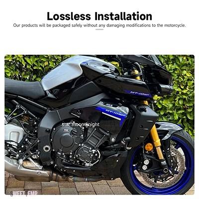 互換品 ヤマハ MT10 MT 10 SP 2022 2023 2024 アクセサリーフレームインフィルパネル装飾サイドフェアリング