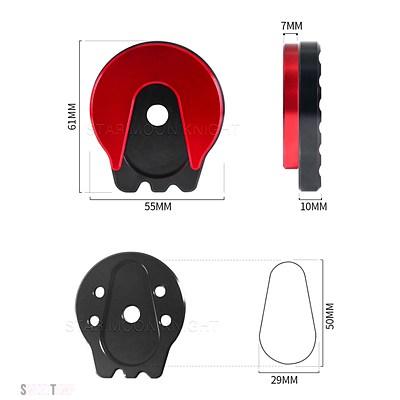 互換品 サイドスタンド拡大拡張ベスパ LX LXV スプリント 125 150 150S プリマベーラ 2021 2022 アクセサリーキックスタンドフットパッドサポート_15