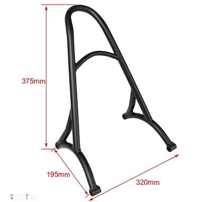 互換品 XL1200X 883 XL883L リアショートシーシーバー助手席ハーレー