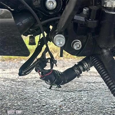 互換品 CVO FLTRXSE 2024 スキッドプレートアンダーエンジンシャーシプロテクター黒アクセサリー ハーレー ロードグライド_3